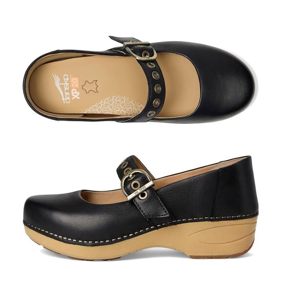 Dansko Women's XP 2.0 Mary Jane Clog in Black Sz EU36/US5.5-6 - Picture 2 of 12